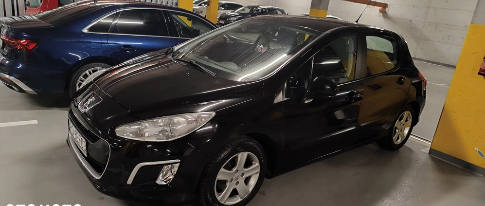 Peugeot 308 cena 18900 przebieg: 214000, rok produkcji 2012 z Poznań małe 277